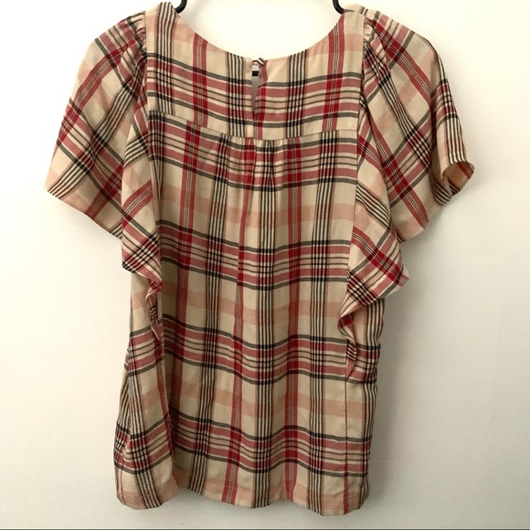 Maeve by Anthropologie Multi-Color Plaid Shirt - Picture 4 of 9